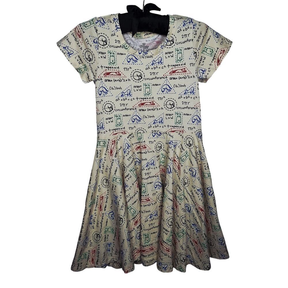 Princess Awesome Scratch Paper Geometry Cats Super Twirler Dress Pockets 6 Math